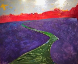 THE ROAD LESS TRAVELED - 47" x 56"